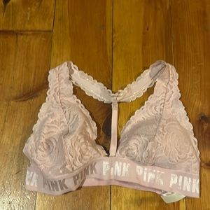 Pink bra